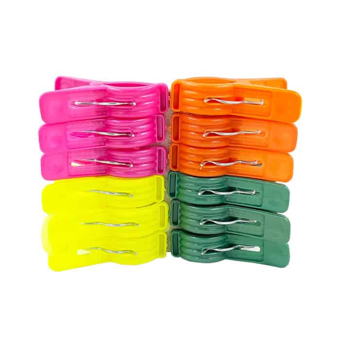 Cloth Clip Big -  12 pc