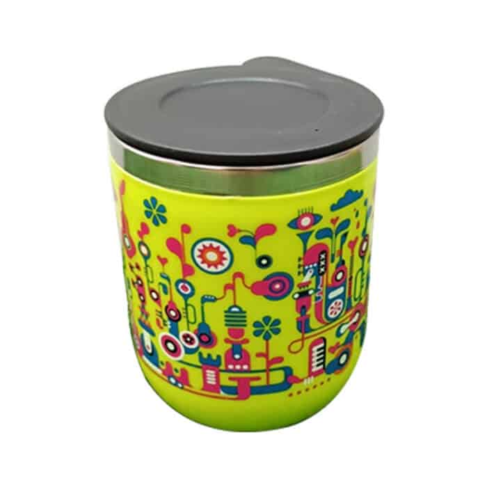 Zcon Steel Coffee Mug With Lid